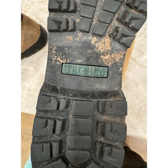 Vintage Tecnica Trekking Hiking Boots - Suede Leather Gore-Tex - Size 8.5 Mens - Picture 13 of 16